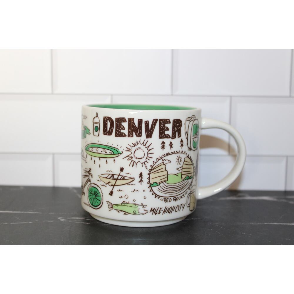 Starbucks DENVER Been There Series BTS Coffee Mug NWT no BOX
